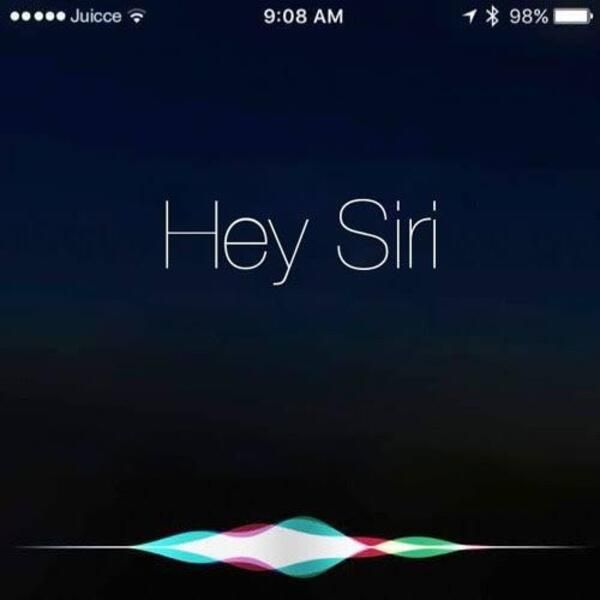 “Hey Siri” để gọi trợ lý ảo Siri