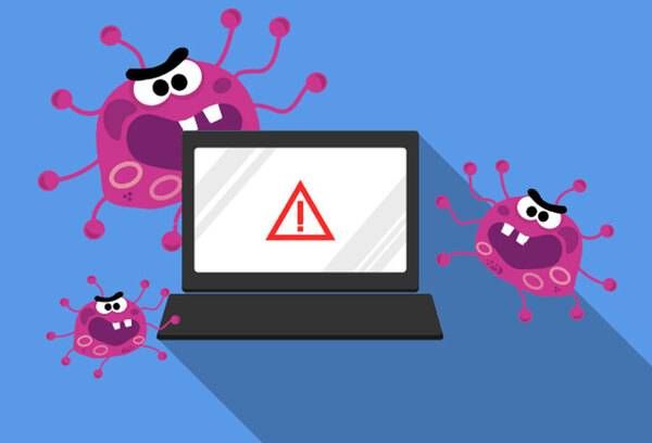 Laptop bị nhiễm virus hoặc có phần mềm độc hại